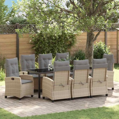Garden dining set 9 pcs....