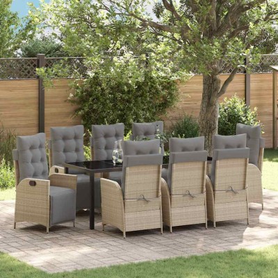 Garden dining set 9 pcs....