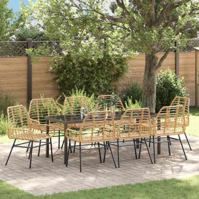 Garden dining set 9 pcs....