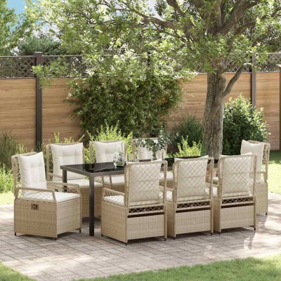 Garden dining set 9 pcs....