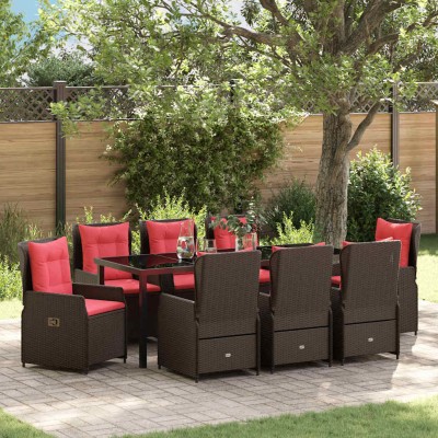 Garden dining set 9 pcs....