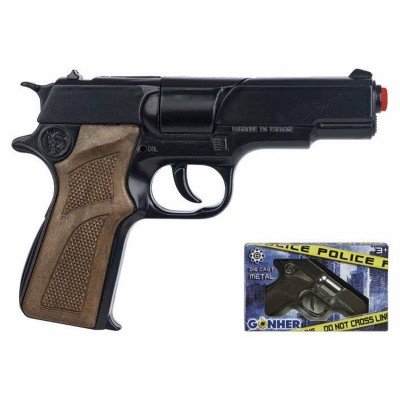 Cap Gun Gonher Black Police...