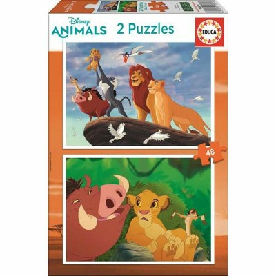 Puzzle Educa Lion King (2 x...