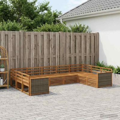 Sofa sets 10 pcs. Solid...