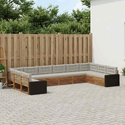Sofa sets 10 pcs. Solid...