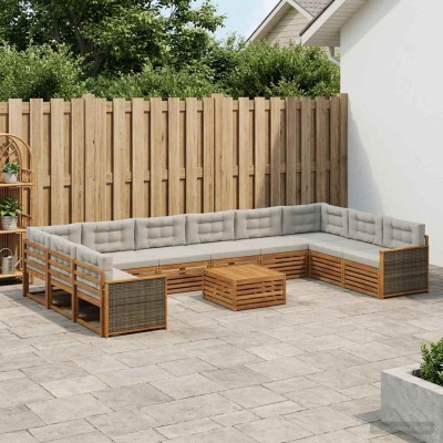 Sofa sets 11 pcs. Solid...