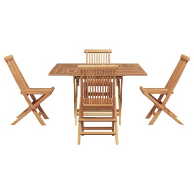 Garden dining set Brown...