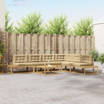 Outdoor sofa set White 79 x...