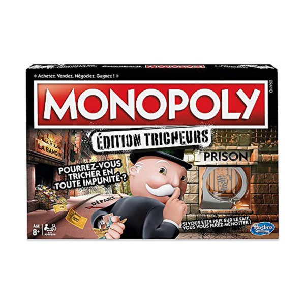 Spēlētāji Tricheurs Monopoly Edition 2018 (FR) Daudzkrāsains (Francūzis)