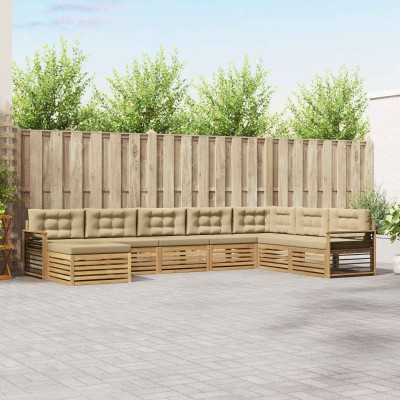Outdoor sofa set 8 pcs....