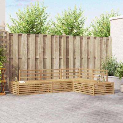 5 pcs. Outdoor sofa set White