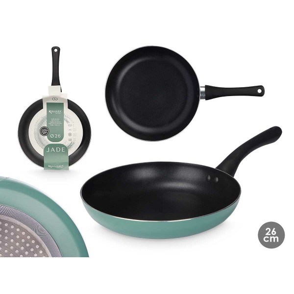 Non-stick frying pan Kinvara 9 Vihreä Alumiini 26 cm Induktioon