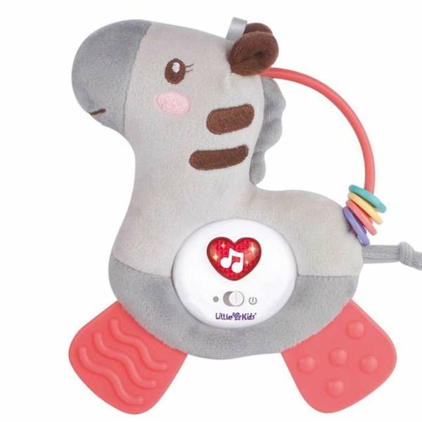 Muzikālā Plīša Rotaļlieta 24 cm Zebra