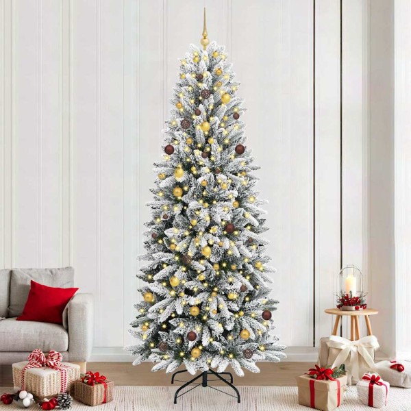Artificial Christmas tree White 240 cm