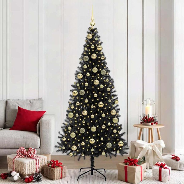 Christmas tree Black 210 cm PVC