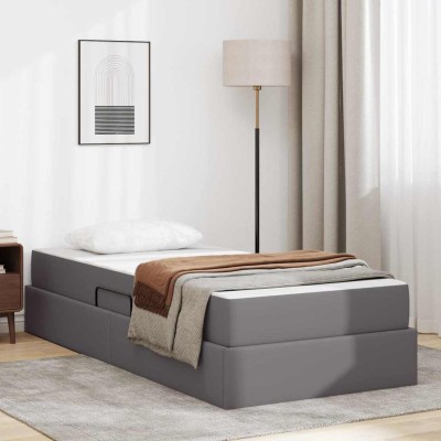 Bed with storage space and...