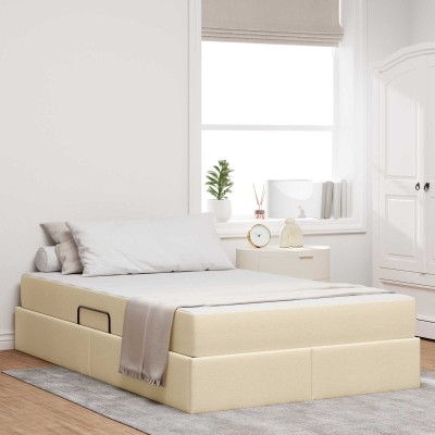 Bed with storage space and...