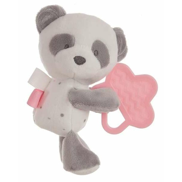 Mazuļu Košļājamais Māneklītis Panda Rozā 20 cm
