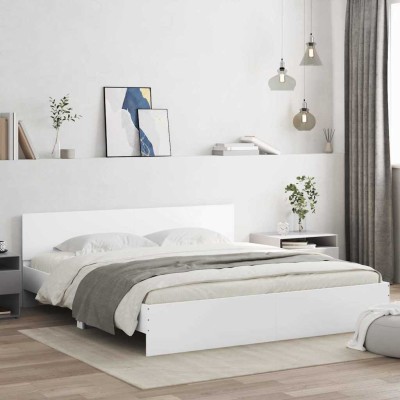 Bed frame with headboard...