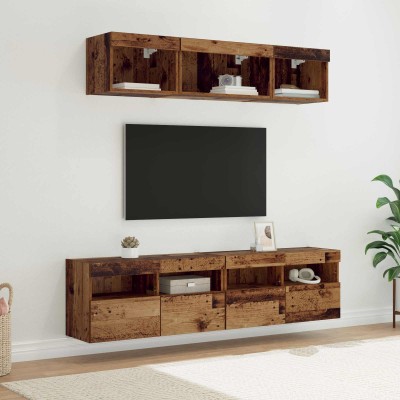 TV wall furniture with LED...