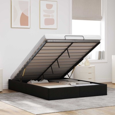 Ottoman bed frame Black 153...
