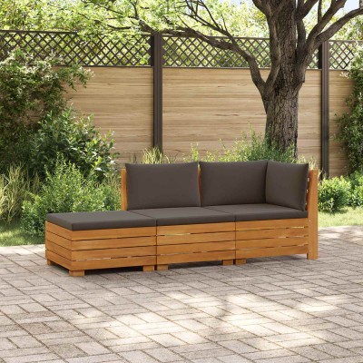 Outdoor Sofa Set 3 Piece...