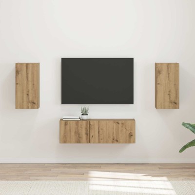 TV wall cabinet set 4 pcs....