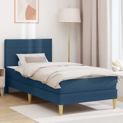 Bed frame Blue 100 x 200 cm...