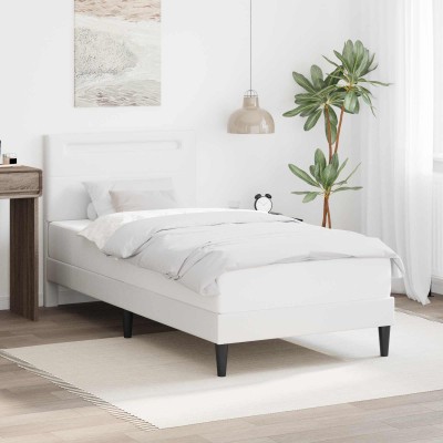 Bed frame with LED strips...