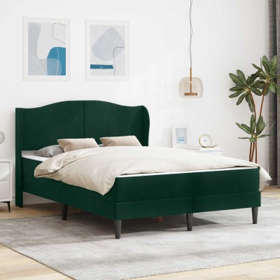 Bed frame 2 pcs. Dark green...