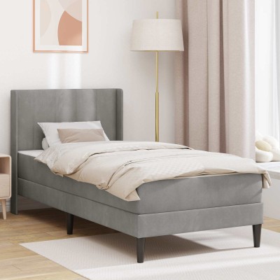 Bed frame with mattress...