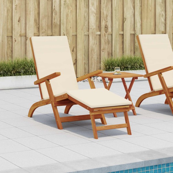 Reclining and folding sun lounger 2 pcs.