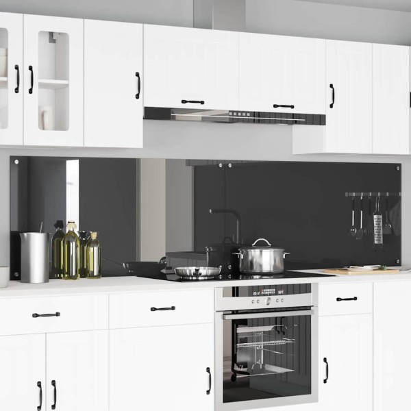 Kitchen ledge 2 pcs. Dark gray 120 x 60 cm