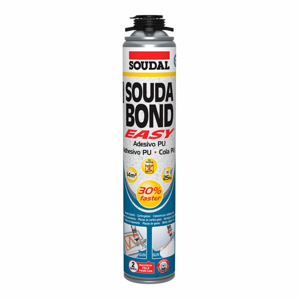 Putas Soudal SoudaBond Easy Poliuretāns Ierocis 750 ml