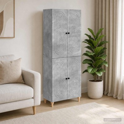 Cabinet 2 pcs. Processed wood