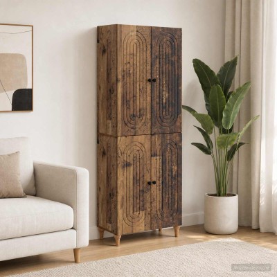 Cabinet 2 pcs. Processed wood