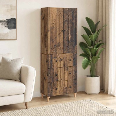 Cabinet 2 pcs. Processed wood