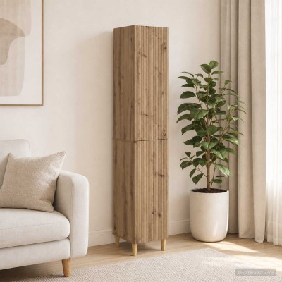 Cabinet 2 pcs. Processed wood