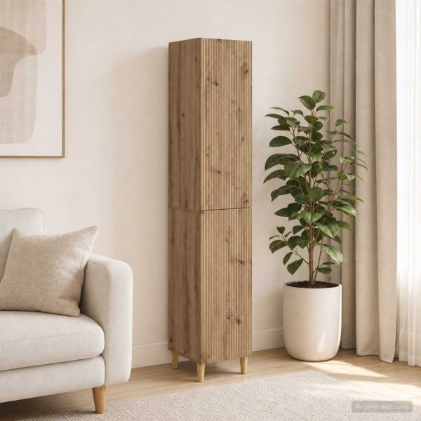 Cabinet 2 pcs. Processed wood
