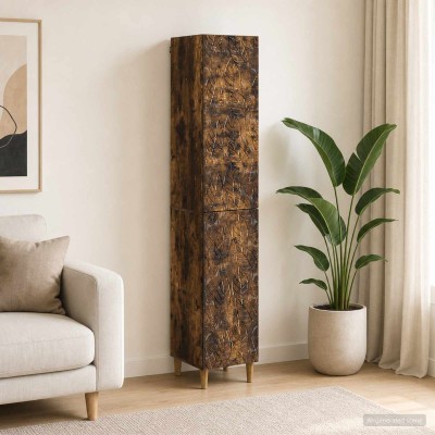 Cabinet 2 pcs. Smoked oak...