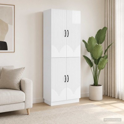 Cabinet 2 pcs. High gloss...