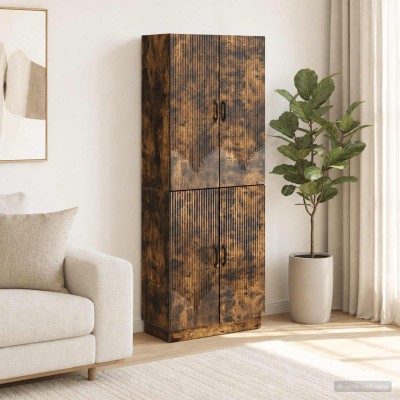Cabinet 2 pcs. Smoked oak...