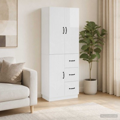 Cabinet 2 pcs. High gloss...