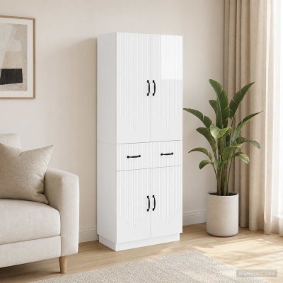 Cabinet 2 pcs. High gloss...