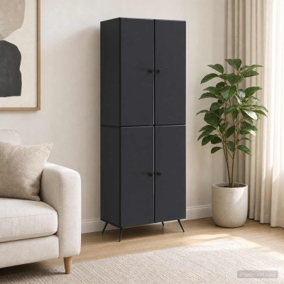 Cabinet 2 pcs. Black...