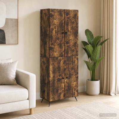 Cabinet 2 pcs. Smoked oak...