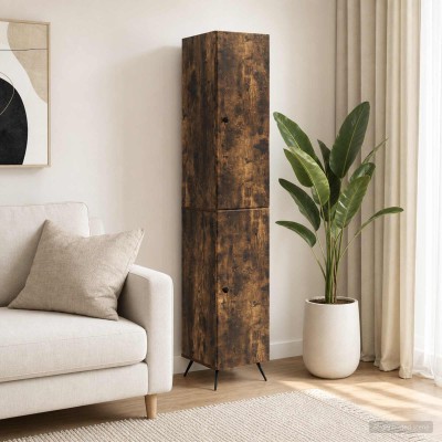 Cabinet 2 pcs. Smoked oak...