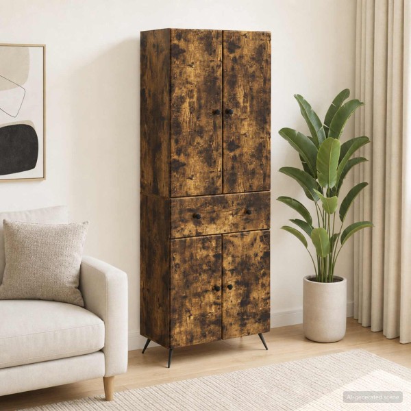2 pcs. Smoky oak