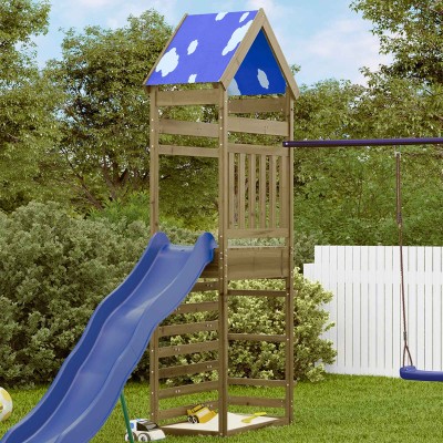 Game tower Brown Solid...