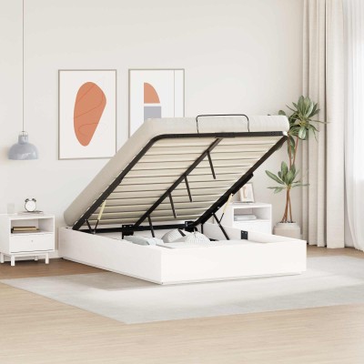 Ottoman bed frame with...